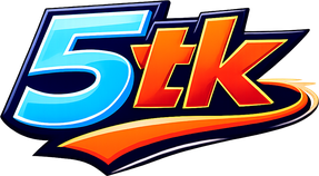 5 tk নীল সবুজ লোগো